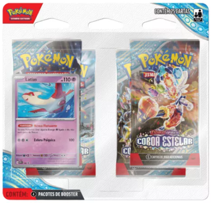 Blister Quadruplo de Coroa Estelar - Latias